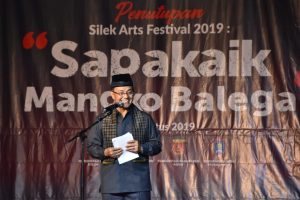 Penutupan Silek Arts Festival 2019, Agam Tampil sebagai Pamungkas
