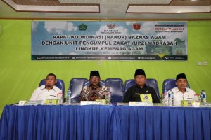 Buka Rakor Baznas-UPZ Yosefriawan : Pengelola Zakat Sangat Transparan