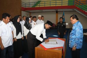 Aristo Munandar Kukuhkan Pengurus FORMI Agam Periode 2019-2024