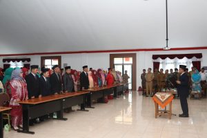 Lantik 187 Kepala Sekolah, Ini Tantangan dan Pesan Bupati Indra Catri