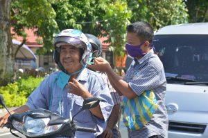 Palanta Kayu Bulek Bagikan 1.000 Masker Gratis
