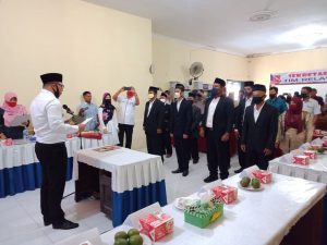 Camat Palembayan Kukuhkan Bamus Salareh Aia