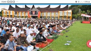 Pelaksanaan Hari Raya Idul Adha 1441 H di Kabupaten Agam Tanpa Sampah