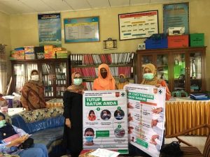 Puskesmas Manggopoh Sosialisasikan Prokes Covid-19 ke Sekolah