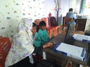 Rumah Pintar Tunas Muda Nagari Duo Koto Ramai Dikunjungi