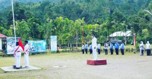 Jajaran ASN Kecamatan Malalak Ikuti Upacara HUT ke-75 RI