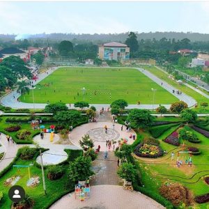 Terus Bersolek, Kota Lubuk Basung Dipenuhi Taman Nan Asri