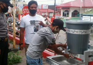 Cegah Penyebaran Covid-19, Pengurus Pasar Maninjau Perketat Protokol Kesehatan