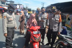 Operasi Yustisi di Pasar Bawan, 46 Orang Diberi Sanksi Sosial atau Membayar Denda