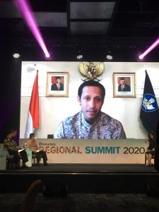 Pjs. Bupati Agam Paparkan Strategi Pembelajaran Daring di Webinar Nasional
