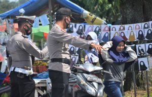 37 Orang Terjaring Operasi Yustisi di Pasar Padang Baru, 13 Diantaranya Bayar Denda