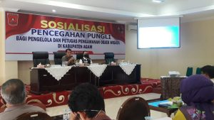 Cegah Pungli, UPP Agam Gelar Sosialisasi Bagi Pengelola dan Petugas Keamanan Objek Wisata