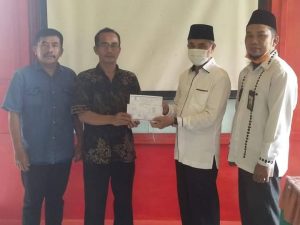 UPZ PT. MA Setorkan Zakat Profesi Pegawai dan Staf ke Baznas Agam