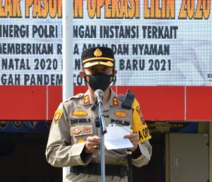 Jelang Perayaan Natal dan Tahun Baru, Polres Agam Gelar Apel Pasukan