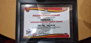 Capai 61 Persen Partisipasi Pemilih, PPK Palupuh Diganjar Penghargaan