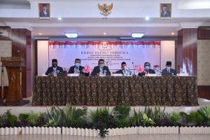 KPU Agam Gelar Rapat Pleno Penetapan Paslon Bupati-Wakil Bupati Terpilih