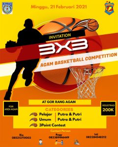 Perbasi Agam Gelar 3×3 Basketball Competition
