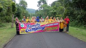 Penyegaran Setahun Tangani Covid-19, Puskesmas Biaro Gelar Family Gathering