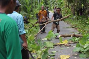 Goro Bersihkan Jalan Utama, Pemuda Cacang Randah Diapresiasi Camat Tanjung Mutiara