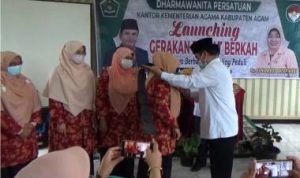 Kakan Kemenag Agam Launching Gerakan Jum’at Berkah
