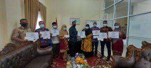 Pemnag Lubuk Basung Salurkan BLT DD Tahap I