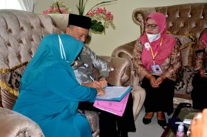 Wakil Bupati Agam Ikuti Pendataan Keluarga Tahun 2021