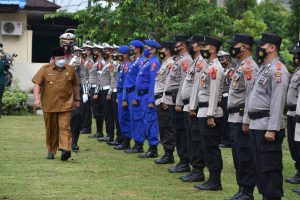 Bupati Agam Pimpin Apel Operasi Ketupat Singgalang 2021
