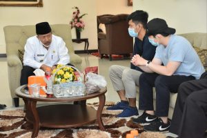 Bupati Agam Bertemu Pemerhati Kakao Sulawesi dan Jepang