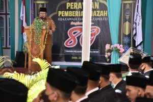 Bupati Agam Hadiri Pemberian Ijazah Santri MTI Canduang