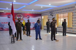 Ikuti Upacara HUT Bhayangkara Ke-75, Bupati Agam: Jaya Selalu Polri!
