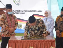 Bupati Agam Resmikan Kawasan Agrowisata Sariak