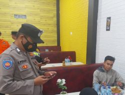30 Orang dan Dua Cafe di Tanjung Raya Terjaring Operasi Yustisi Malam Tadi