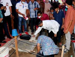 Bupati Agam Letakkan Batu Pertama Masjid Raya Nurul Islam Durian Tinggalang