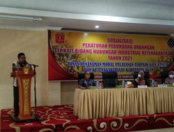 Pemkab Agam Gelar Sosialisasi Peraturan Perundangan Hubungan Industrial