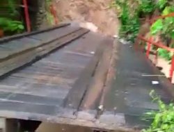 BPBD Agam Kaji Penanganan Jembatan Roboh Dihantam Banjir di Tompek
