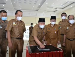 Pertama di Sumbar, Bupati Agam Launching SI-TPUKS/M