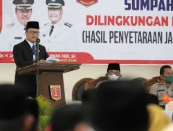 258 Pejabat Fungsional di Lingkup Pemkab Agam Dilantik