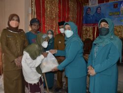 LKKS Agam Salurkan Bantuan Paket Sembako di Malalak