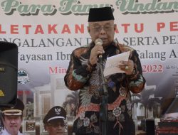 Bupati Agam Letakan Batu Pertama Pembangunan Mesjid Talang Andih