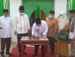 Bupati Agam Resmikan Pemakaian Gedung MDTA Masjid Mubarak