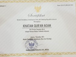 Bupati Agam Terima Penghargaan WBTb dari Mendikbud Ristek RI