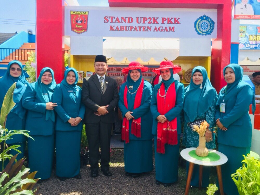 Hari Kadua Jambore Kader Pkk Stand Up K Agam Ramai Dikunjungi Amcnews