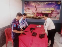 Pastikan Layak Pakai, Rutan Maninjau Cek Rutin Senjata Api