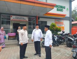 Hadang Penilaian Pelayanan Publik tingkat Sumbar, Kadinkes Agam Visitasi ke Puskesmas Biaro