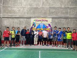 Kampung Santri Lawang Miliki Hall Badminton, Camat: Bukti Masyarakat Matur Mencintai Kampung