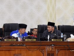 Bupati Agam Sampaikan Nota Jawaban Atas Pandangan Umum Fraksi DPRD Terhadap Ranperda Pajak Dan Retribusi Daerah