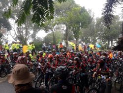 Ratusan Peserta Ikuti Event Pariwisata Minang Geopark Cycling Etape 2