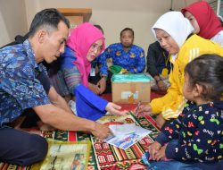 300 Anak Penerima KIA di Pasia Laweh dapat Buku Tabungan dari Bank Nagari Cabang Lubuk Basung
