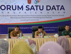 Bupati Agam: Data yang Akurat Penting untuk Memutuskan Langkah Kebijakan