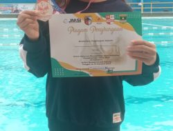 Siswi SDN 63 Surabayo Raih Medali Minangkabau Open Swimming Championship